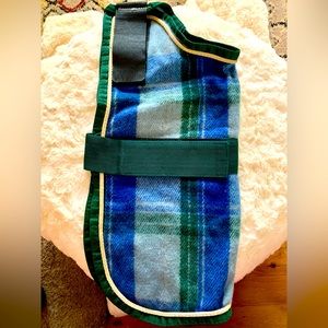 Heavy Cold Weather Dog Flannel Coat